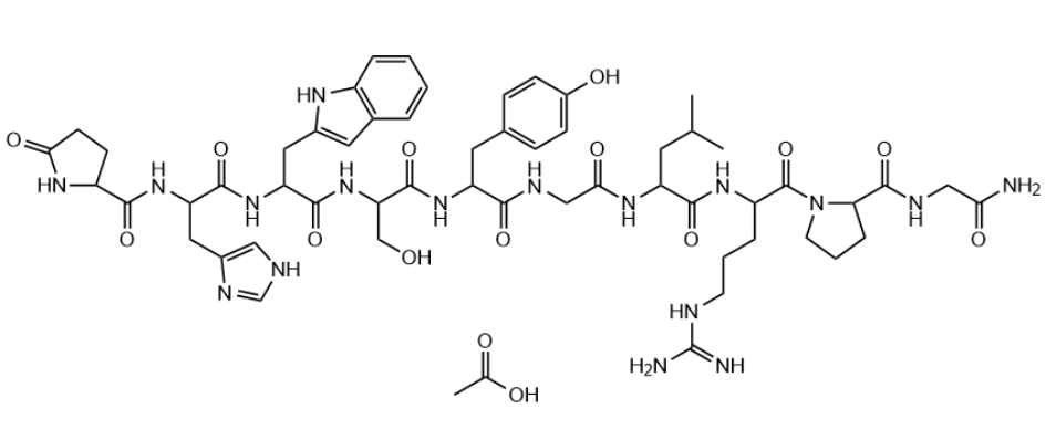 Gonadorelin Acetate Structure | Shaanxi BLOOM Tech Co., Ltd Gonadorelin Acetate Structure | Shaanxi BLOOM Tech Co., Ltd