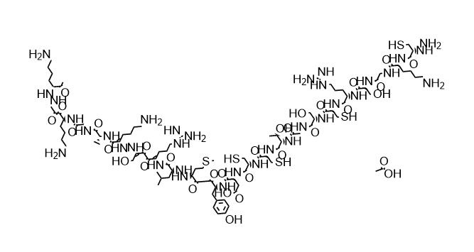 Ziconotide structure | Shaanxi BLOOM Tech Co., Ltd Ziconotide structure | Shaanxi BLOOM Tech Co., Ltd